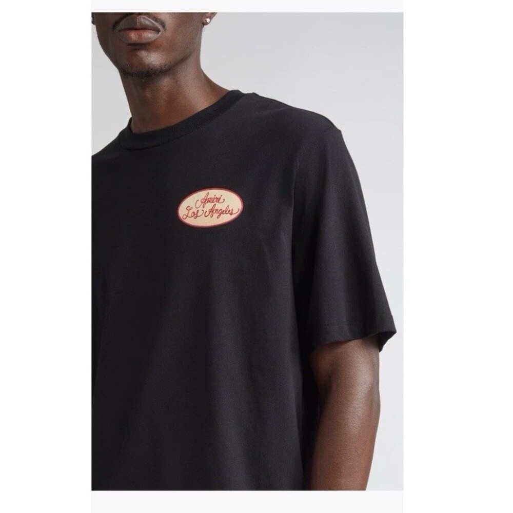Amiri Station Patch Graphic Black T-Shirt Men Size Xs Authentic Receipt included - Picture 14 of 14
